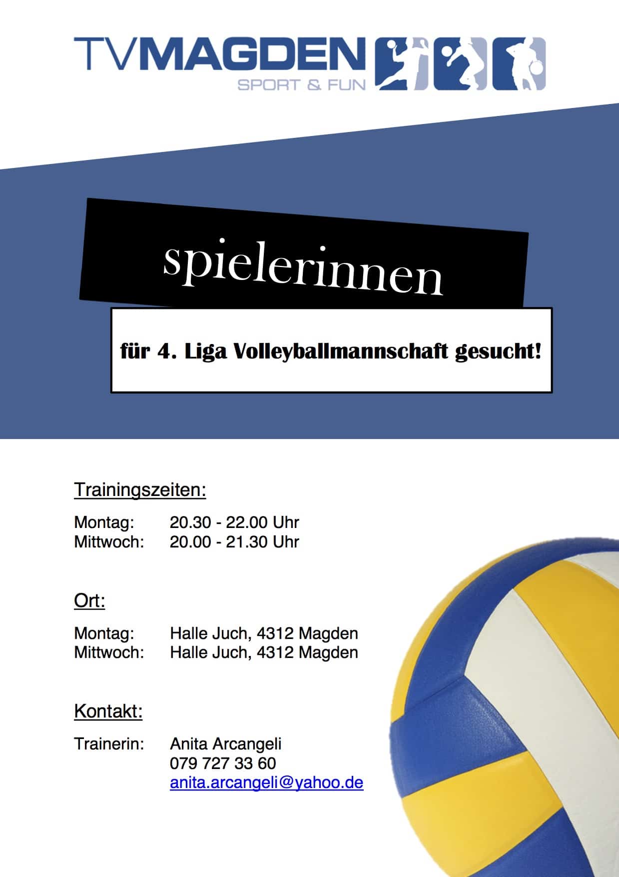 Flyer_Spielerinnen gesucht_A4